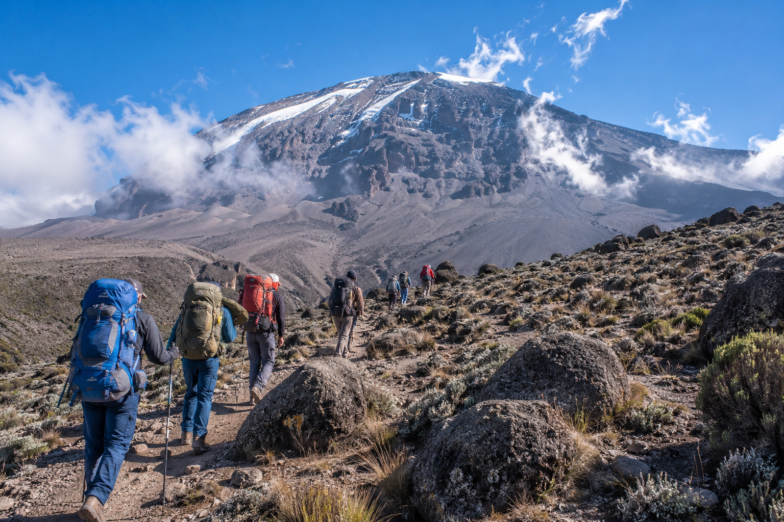 Machame Route Kilimanjaro