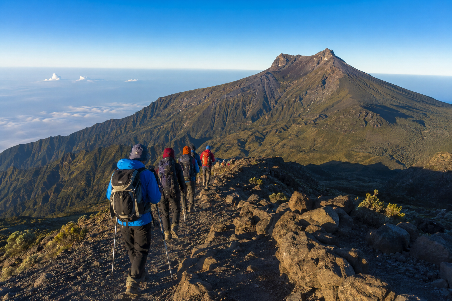 Mount Meru climb