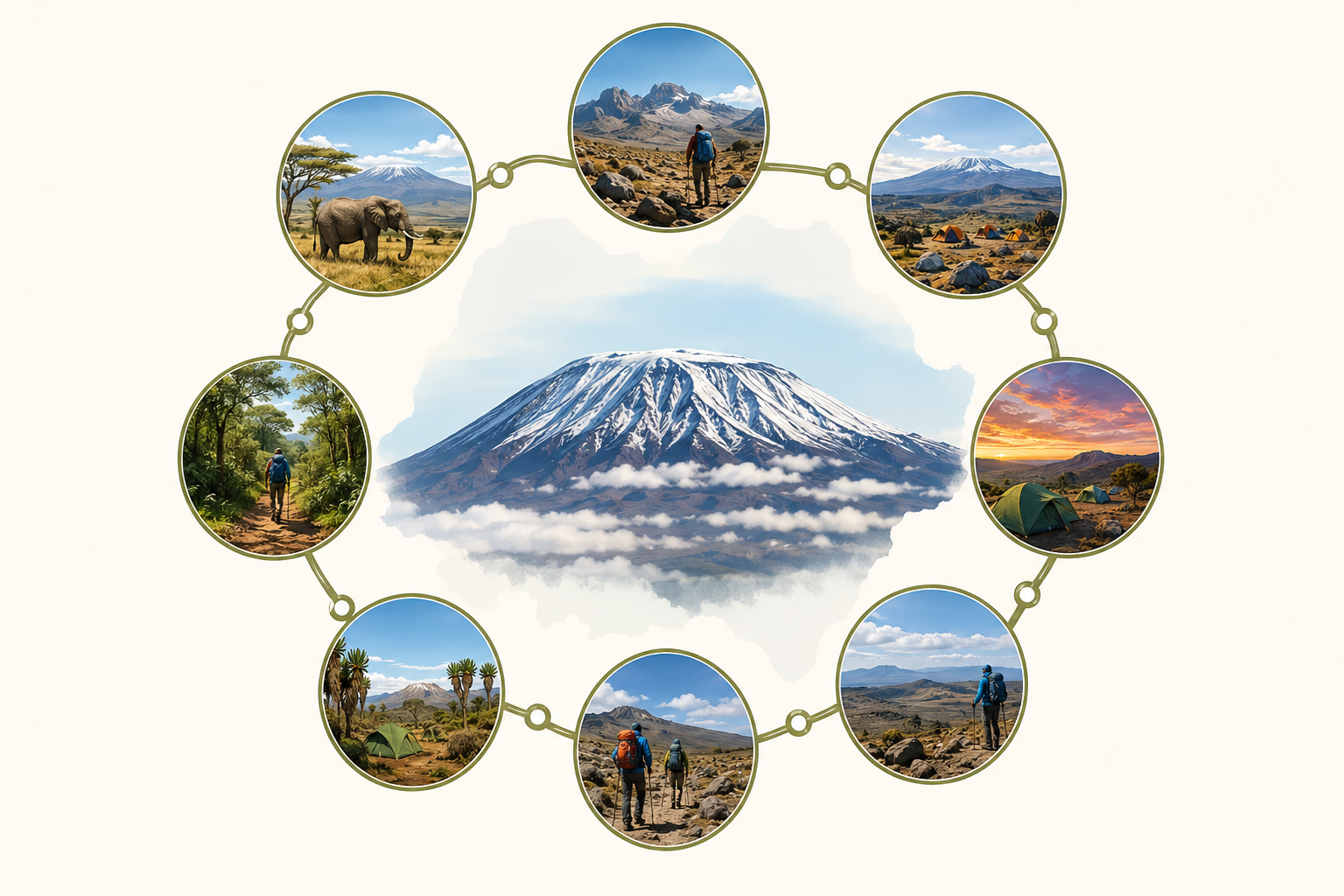 Tanzania Northern Circuit itinerary
