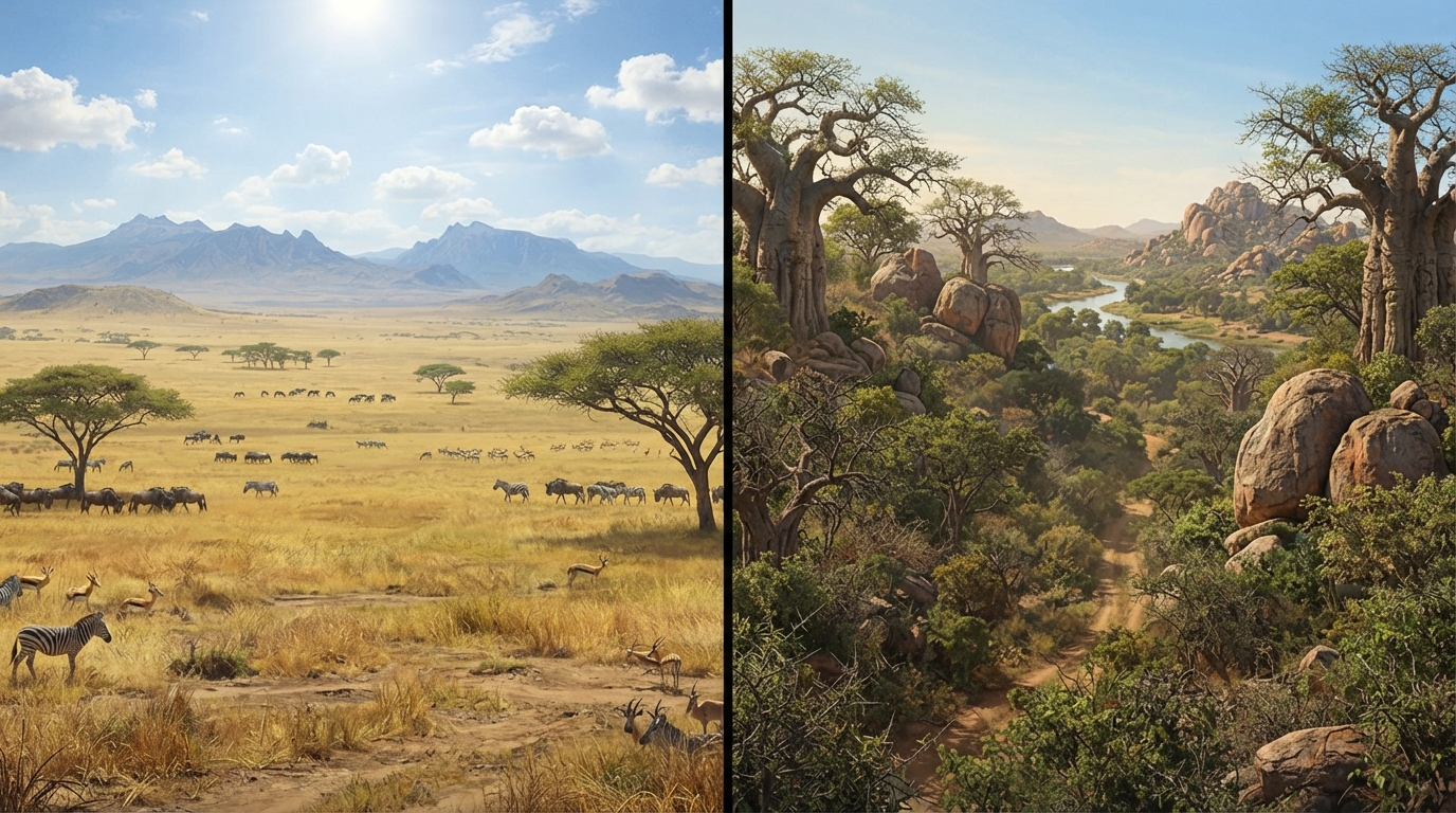 Serengeti vs Ruaha